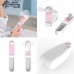 Portable Mini Handheld Fans, Small Personal Pocket Little Fan for Home Office Hiking Travelling, USB Rechargeable, Two Modes, Soft TPE Material, Pink 