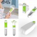 Jomilly Mini Handheld Personal Fan, Small Portable Pocket Little Fan for Home Office Hiking Travelling, USB Rechargeable, Two Modes, Soft TPE Material, Green