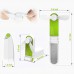 Jomilly Mini Handheld Personal Fan, Small Portable Pocket Little Fan for Home Office Hiking Travelling, USB Rechargeable, Two Modes, Soft TPE Material, Green